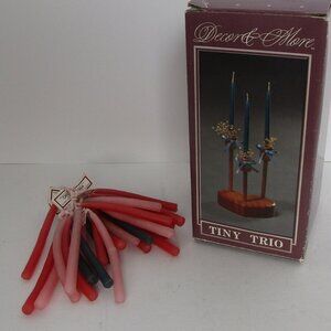 NIB tiny trio candle holder